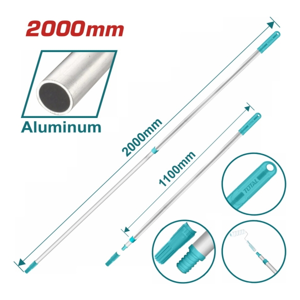 Mango Extensor De Rodillo 2000mm Thtep0201 - Imagen 2