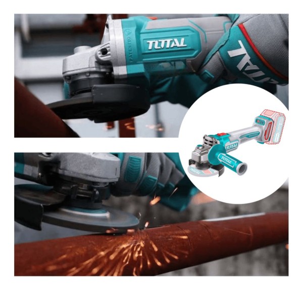 Amoladora Inalámbrica Total 20v Industrial Brushless S/bat - Imagen 3