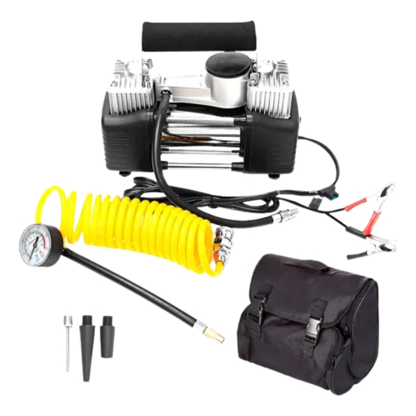 Mini Compresor Inflador 12v 120psi Auto Camioneta Bicicleta