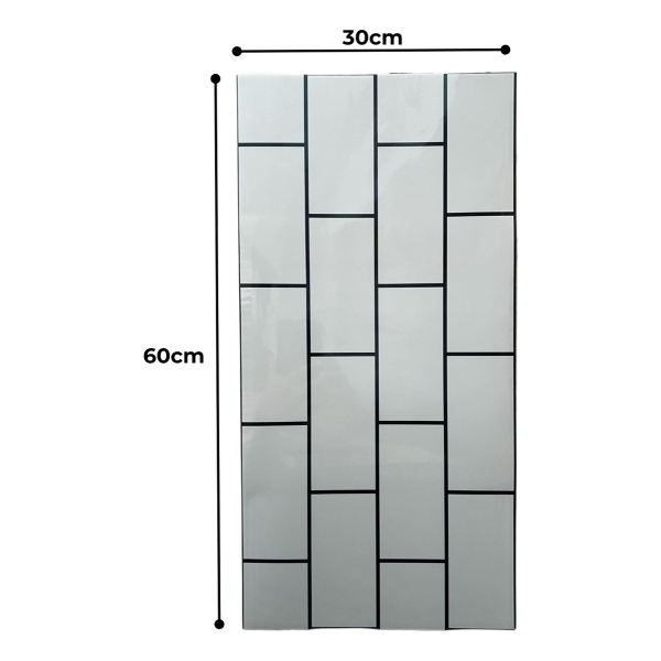 Pack 10 Placa Revestimiento Autoadhesivo 60x30cm Pared Promo - Imagen 7