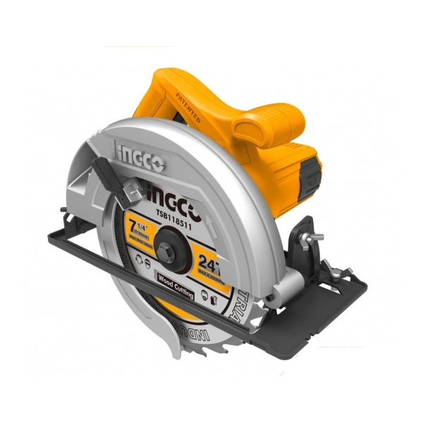 Sierra Circular Ingco 7 1/4 1400w Super Select Cs18538 - Imagen 2