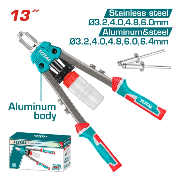 Remachadora Manual Industrial 13'' Total Tht32131 - Imagen 3