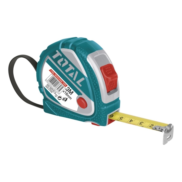 Cinta Metrica 3m X 16mm Total Tmt126031