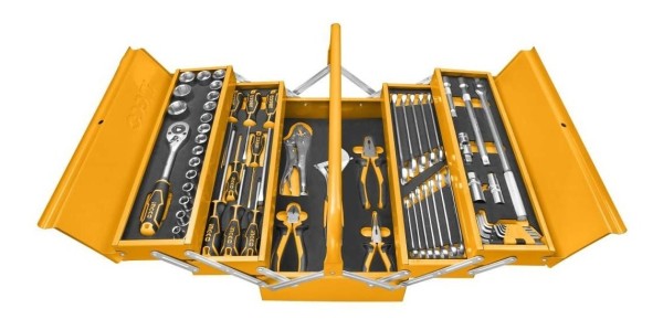 Set Taller 59 Herramientas + Valija Metalica Htcs15591
