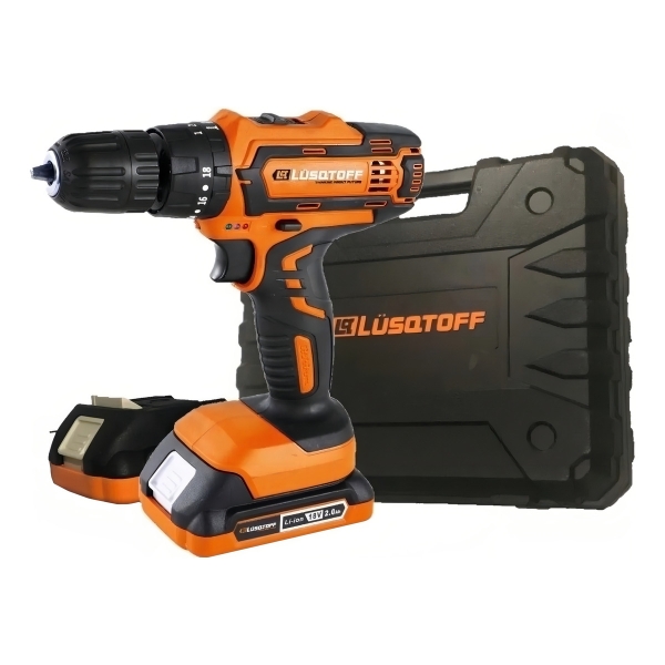 Taladro Atornillador Percutor 13mm Lusqtoff 18v 2 Bat Profes - Imagen 2