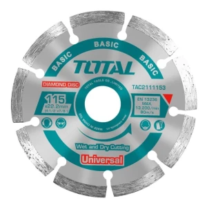 Disco Diamantado 115x22mm Segmentado Para Corte En Seco