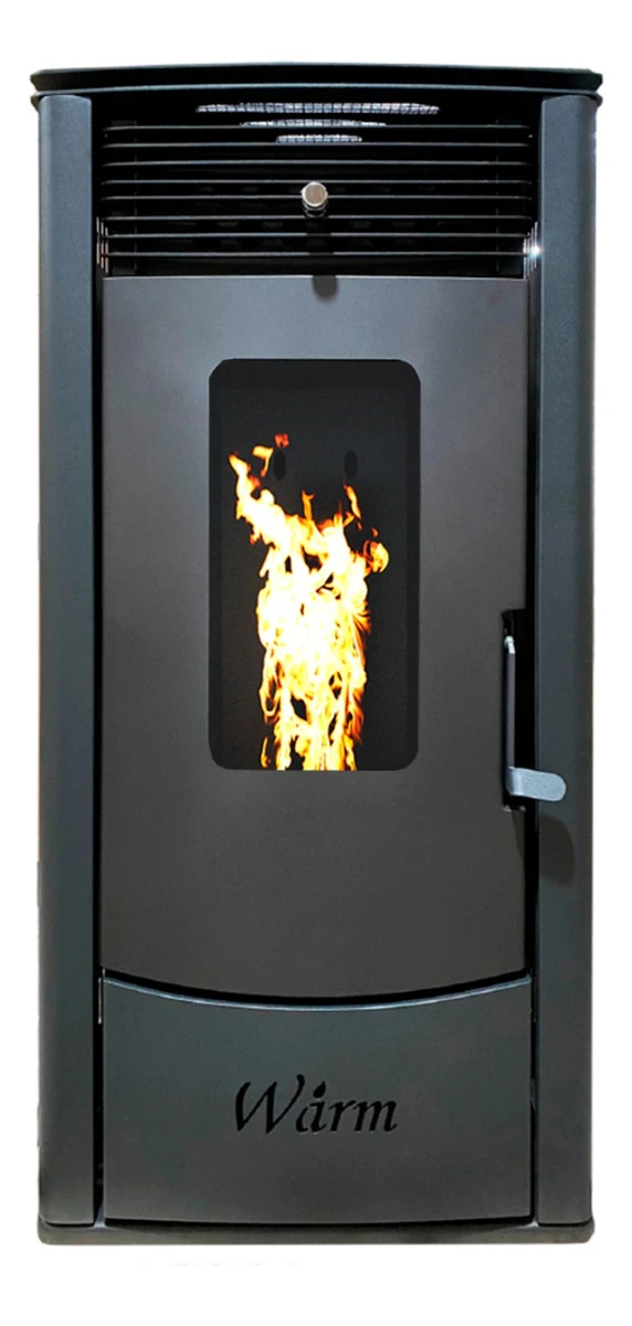 Calefactor Estufa Pellet Warm 11kw 110m2 C/kit Y Regalo - Imagen 5