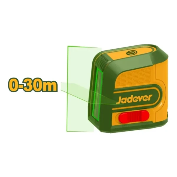 Nivel Laser Cubo Verde Autonivelante 30m Jadever 2 Líneas - Imagen 3