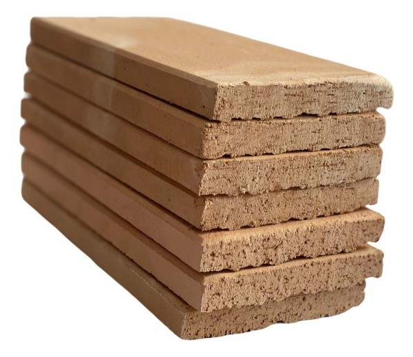 Pack X24 Unidades 23x11cm Tejuelas Refractarias Para Estufa - Imagen 3