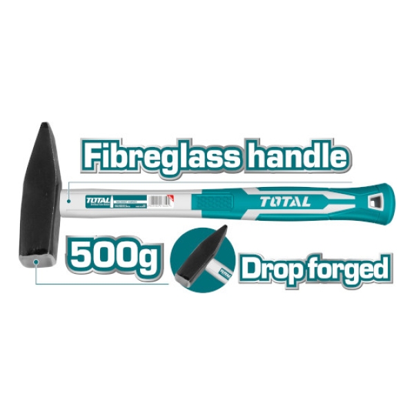 Martillo De Pena 500g Mango Fibra Total Tht715006 - Imagen 2