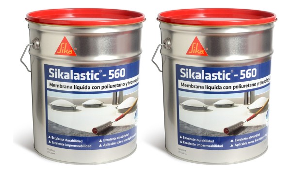 Membrana Liquida Sikalastic 560 Impermeabilizante 20 + 20 Kg - Imagen 5