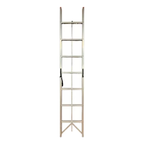 Escalera Aluminio Plegable Campacta 8 Esc 2.4m Hasta 150kg - Imagen 4