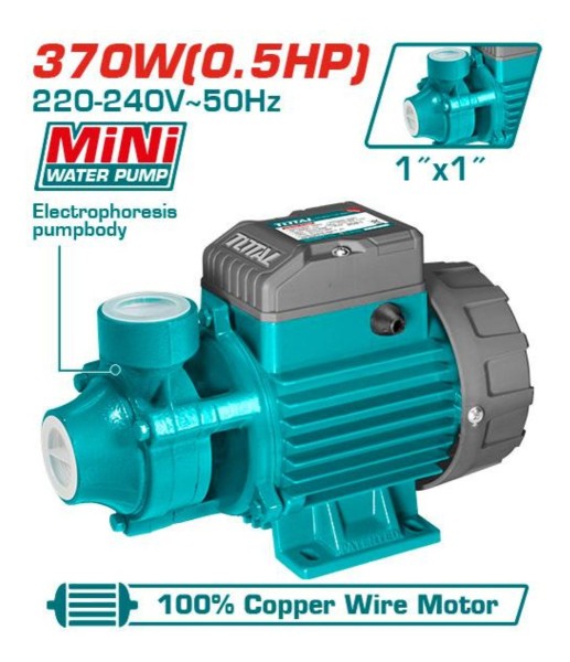 Bomba De Agua Periferica 370w 0,5hp Total Twp137026 - Imagen 3