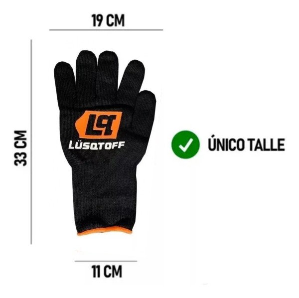 Guantes Resistentes Altas Temperaturas 400°c Lusqtoff - Imagen 4