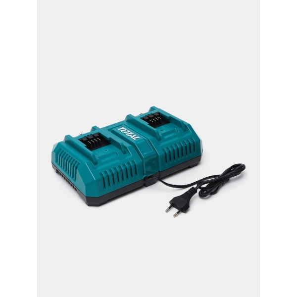 Cargador Doble De Batería Litio 20v Total - Imagen 3