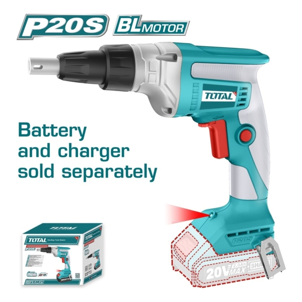 Atornillador De Yesero Industrial 20v Total Tdsli2042006 - Imagen 2