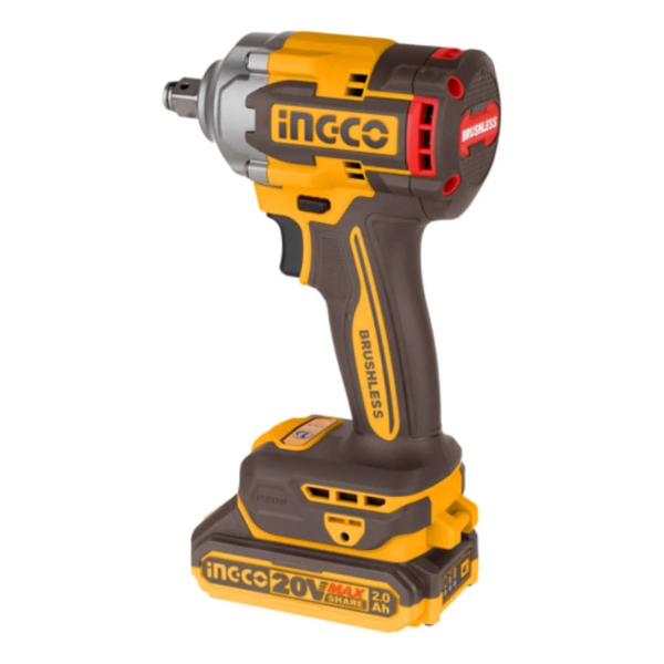 Llave De Impacto Inalámbrica Ciwli2040-9 Ingco Hexagon - Imagen 4