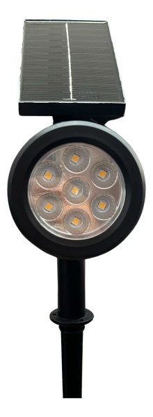 Spot De Luz Led Con Panel Solar Exterior Para Jardín Calida - Imagen 4