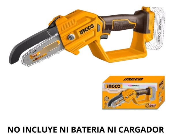 Mini Moto Sierra 5 PuLG 20v P20s Ingco Cgsli2058 S/bat S/car - Imagen 3