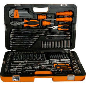 Juego Herramientas Lusqtoff 150pzs Racing Caja Set Tubos