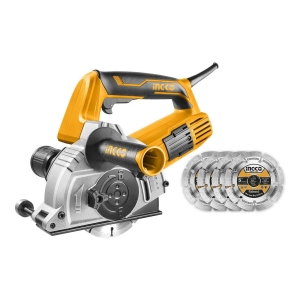Acanaladora Pared 4 Discos 1500w 8500 Rpm Ingco Wlc15008