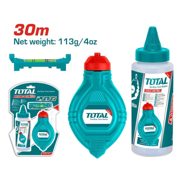 Tiralíneas Total 30m, Chocla - Carretel Línea Tiza Tht661301 - Imagen 3