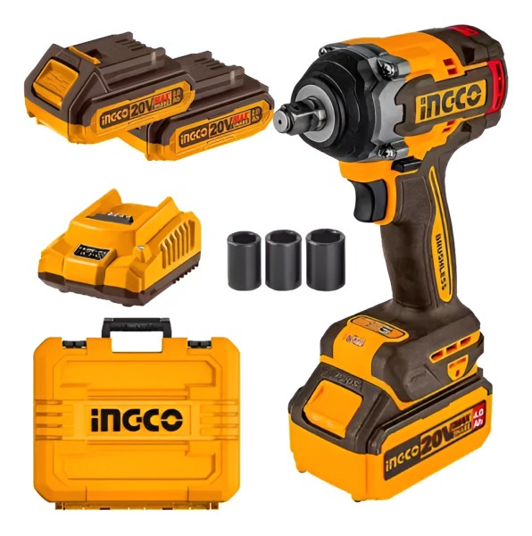 Llave De Impacto Inalámbrica Ciwli2040-9 Ingco Hexagon