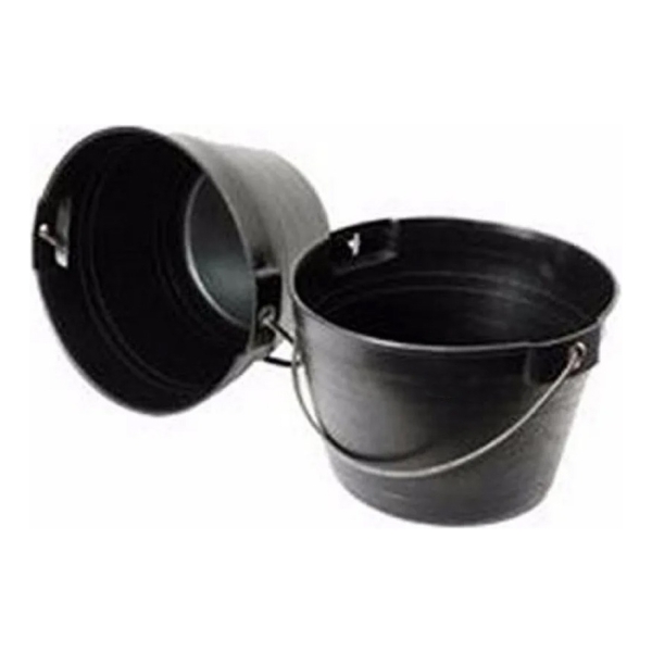 Balde Albañil Super Reforzado Pvc Manija 8mm Elsue - Imagen 3