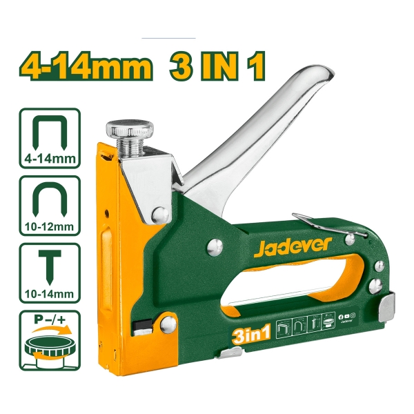 Clavadora Engrampadora Manual 3 En 1 Jadever Jdgu2614 - Imagen 2