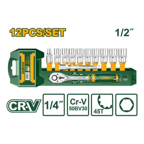 Juego De 12 Dados 1/2 Jadever Jdst2212 - Imagen 2