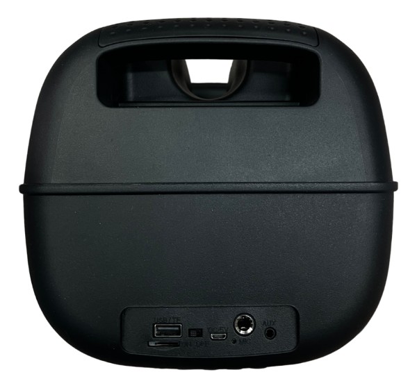Parlante Bluetooth Usb Fm Rgb Ligth Bateria Litio Partybox - Imagen 5