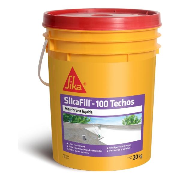 Membrana Líquida Sika Sikafill - 100 Techos 20kg Colores