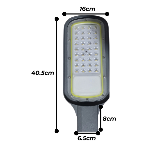 Luminaria Led Vial Reflector Para Columna 100w Luz Fria Ip66 - Imagen 2