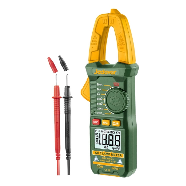 Pinza Amperimetrica Tester 200a Jadever Jddm6501