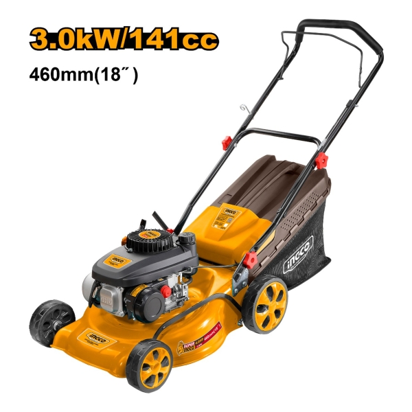 Cortadora Cesped A Nafta 4hp 141cc Ingco Glm141181 460mm - Imagen 2
