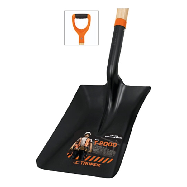Pala Truper De Palear Cabo Madera Y Mango Ergonómico - Imagen 2