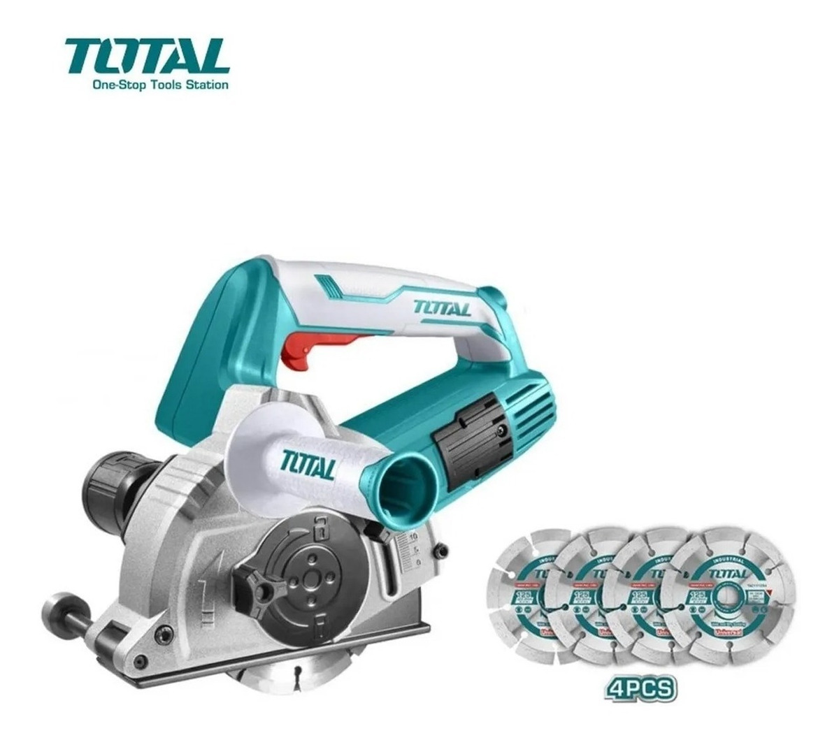 Acanaladora De Concreto Industrial 1500w Total Twlc1256 - Imagen 2