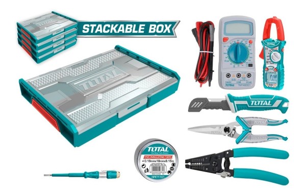 Juego De Herramientas Electricista Total 7pcs Thktv02t071 - Imagen 2