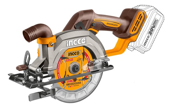 Sierra Circular 20v 140mm Brushless Ingco Csli14021 C/bat. - Imagen 4