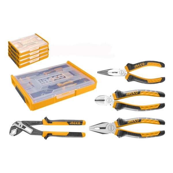 Set Organizador + 4 Pinzas Ingco Hktv01p041 Elsue