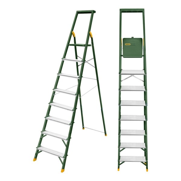 Escalera Aluminio 2.40met 8 Esc 150kg Jadever