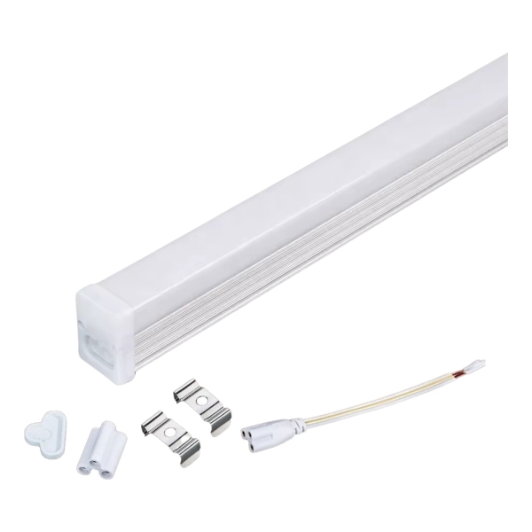 Tubo Led T5 Regleta Artefacto 60cm Luz Fría Blanca 9w - Imagen 2