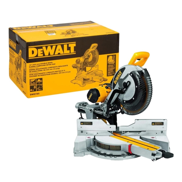 Sierra Ingletadora Deslizante 1675w Dewalt Dws780 - Imagen 3