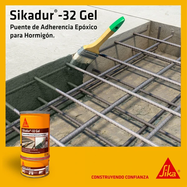 Sikadur -32 Gel Puente De Adherencia A+b Sika X 1kg - Imagen 3