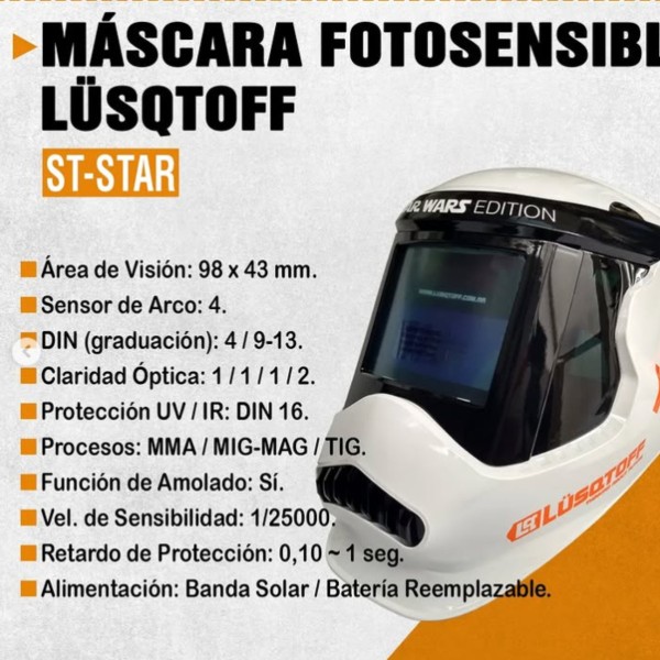 Mascara Fotosensible Lusqtoff St-starwars Edition - Imagen 4