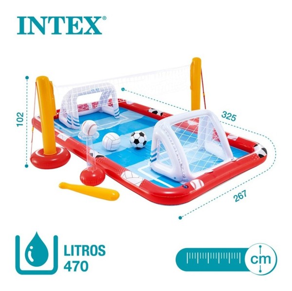 Piscina Inflable Juegos Deportivos Infantil Intex 57147 - Imagen 6