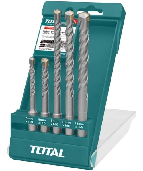 Juego De Mechas 5pcs Para Concreto Total Tac190501