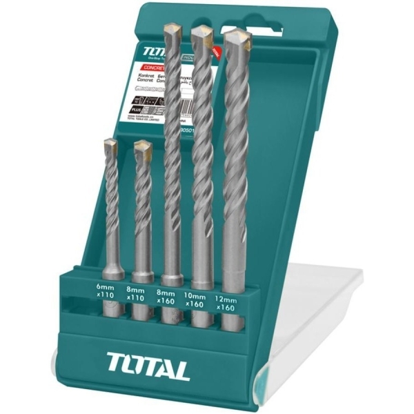 Juego De Mechas 5pcs Para Concreto Total Tac190501