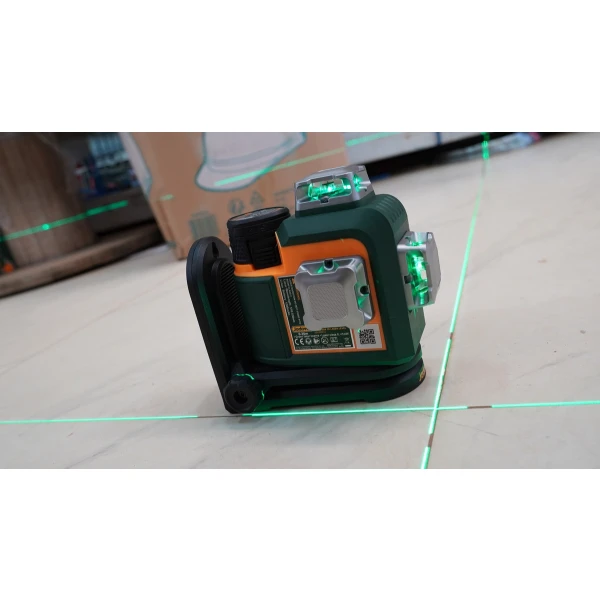 Nivel Laser 12 Líneas 3d Verde Con Batería 12v Jadever 30m - Imagen 9