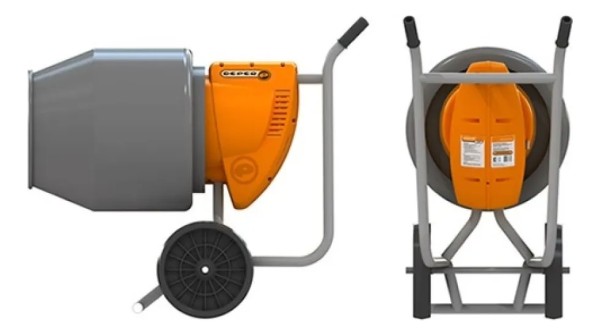 Hormigonera Mezcladora Trompito Industrial Deper 130l Arg - Imagen 5